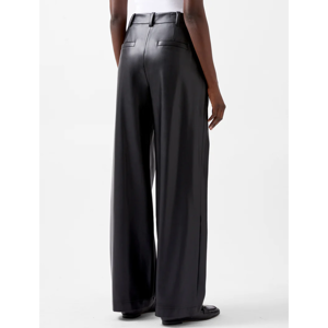 French Connection Crolenda Pu Wide Leg Trouser